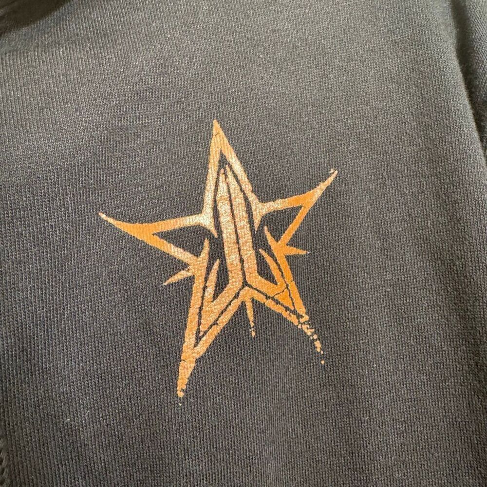 Jeffree Star Unisex Black Exclusive Halloween Black Widow Spider Hoodie Med - Picture 4 of 5